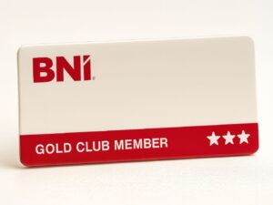 CRACHÁ GOLD CLUB MEMBER 3 ESTRELAS Personalizado com gravação + Imã - Novo Modelo