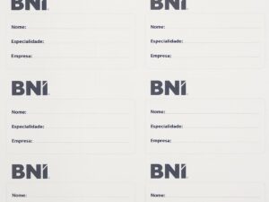 ETIQUETA PARA CONVIDADO BNI