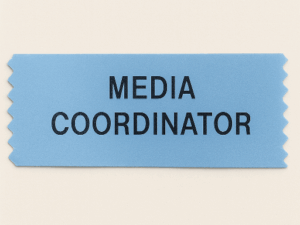 TARJAS - Media Coordinator -PACOTE COM 10 UNIDADES