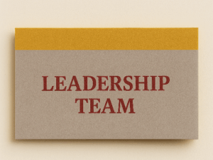 TARJAS - Leadership Team - PACOTE COM 10 UNIDADES