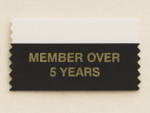 TARJAS - Member Over 5 Years - PACOTE COM 10 UNIDADES