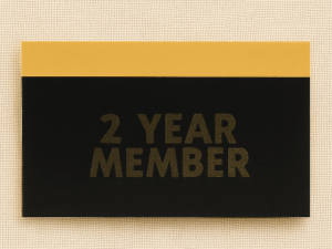 TARJAS - 2 Year Member - PACOTE COM 10 UNIDADES