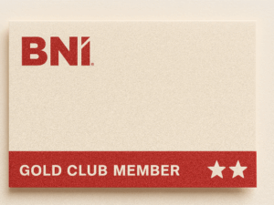 CRACHÁ GOLD CLUB MEMBER 2 ESTRELAS - Personalizado com gravação + Imã Novo Modelo.