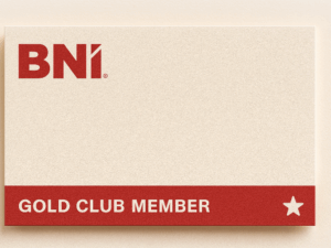 CRACHÁ GOLD CLUB MEMBER 1 ESTRELA - Personalizado com gravação + Imã Novo Modelo.