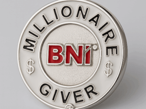 PIN MILLIONAIRE GIVER